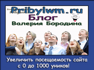 Увеличить посещаемость сайта с 0 до 1000 уников