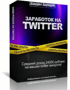 Заработок на Twitter не выходя из дома