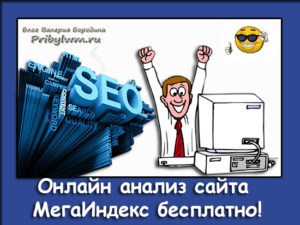 анализ сайта мегаиндекс