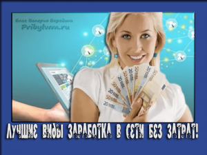 виды заработка в сети