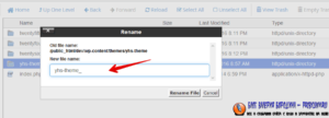 Rename Themes One by One