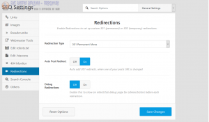 rank math redirections